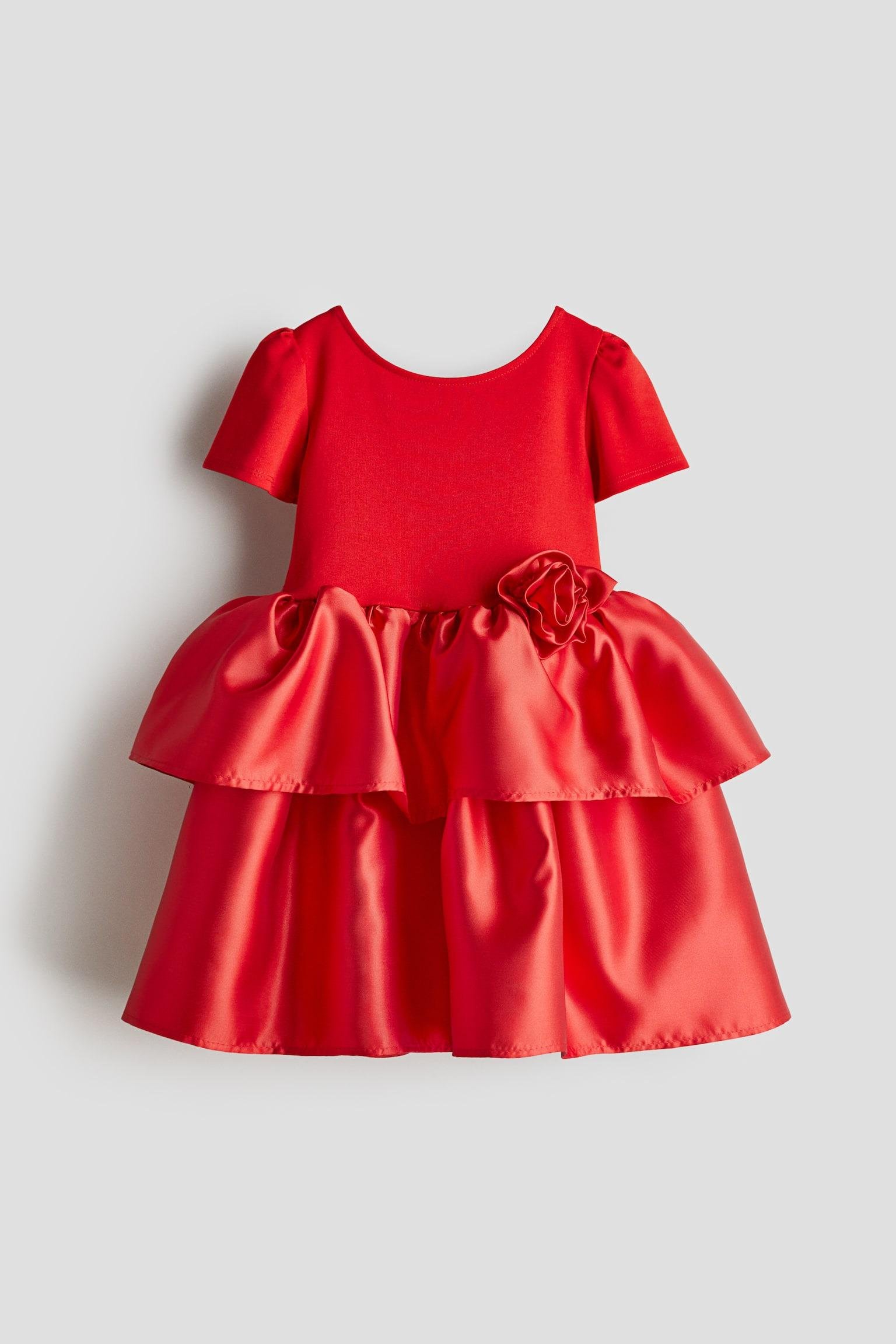 Сукня для дівчинки H&M 122-128 см Червоний (0922706060)