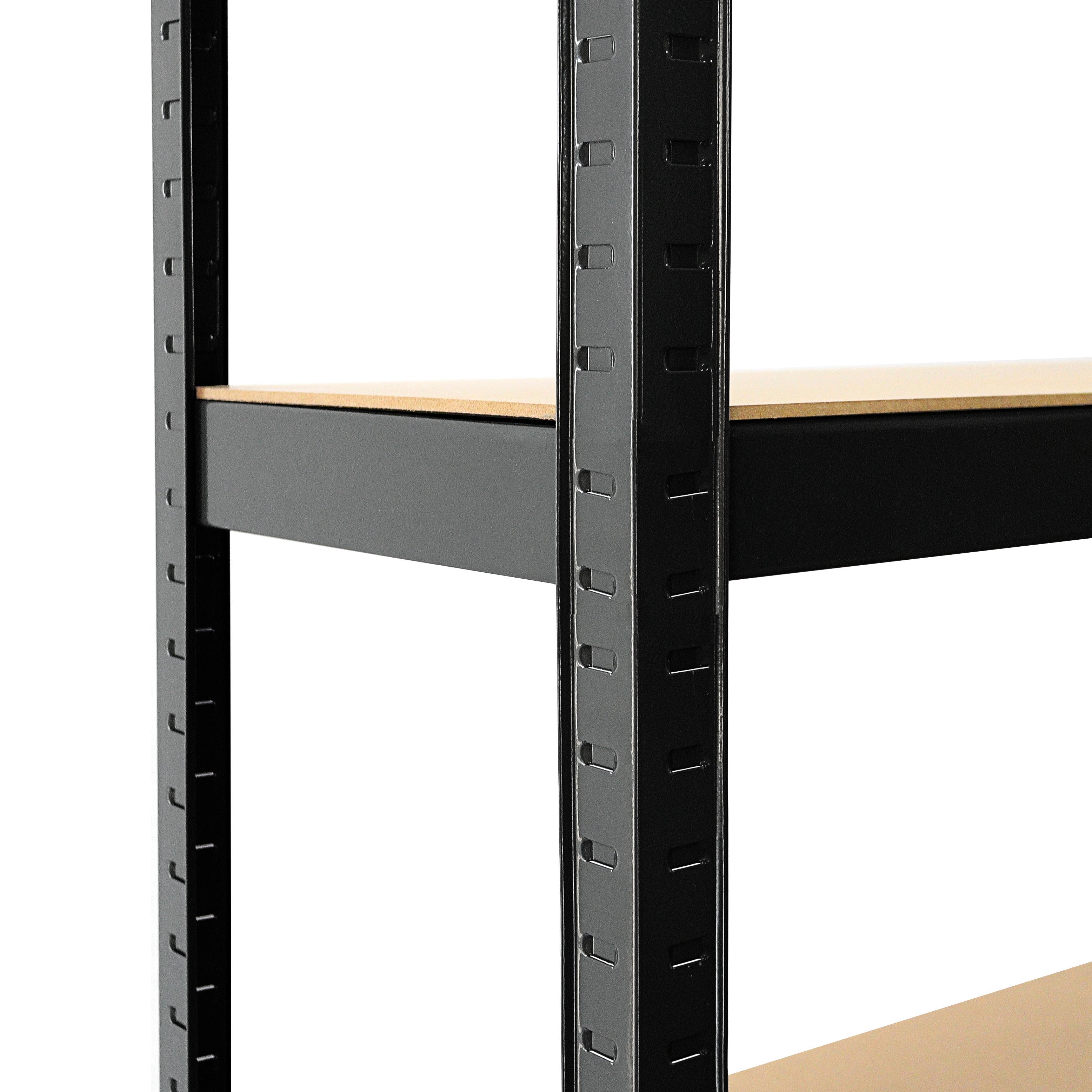 Стол-стеллаж Siker GoodTool SP106030C Черный (4671) - фото 4