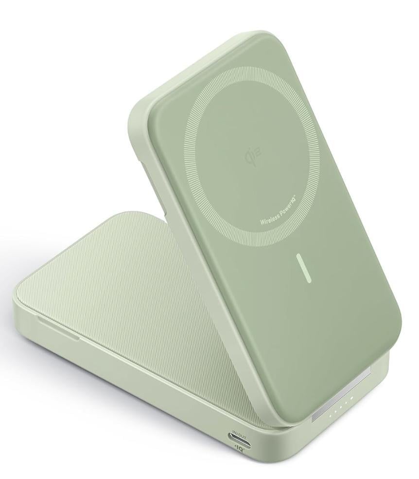 Повербанк Anker MagGo 6600 mAh 15W QI2 Green (2250788352) - фото 1 Повербанк Anker MagGo 6600 mAh 15W QI2 Green (2250788352) - фото 1