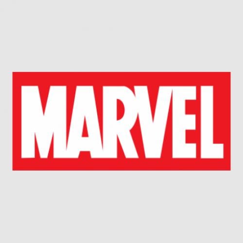 Стикер MARVEL 10x4,5 см Красно-белый (21560259)