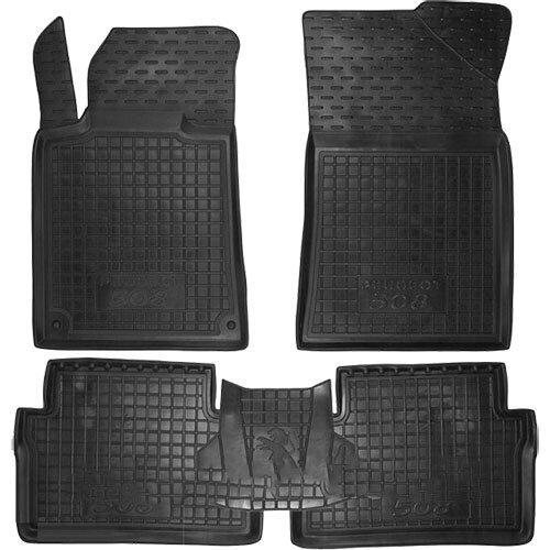 Коврики в салон AVTO-Gumm Peugeot 508 I 10-18 Черный (11443) Коврики в салон AVTO-Gumm Peugeot 508 I 10-18 Черный (11443)