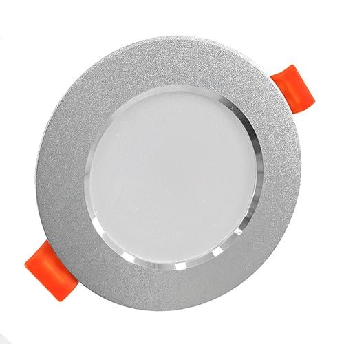 Світильник світлодіодний BIOM Downlight DF-6G 6 Вт круглий 5000К Сірий (15188-1)