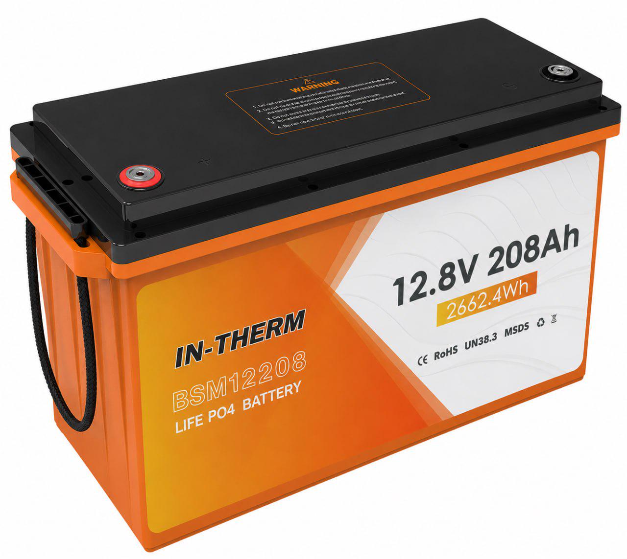 Аккумулятор In-Therm BLUESUN LiFePO4 12,8 V 208 Ah 2662,4 Wh (BSM12208)