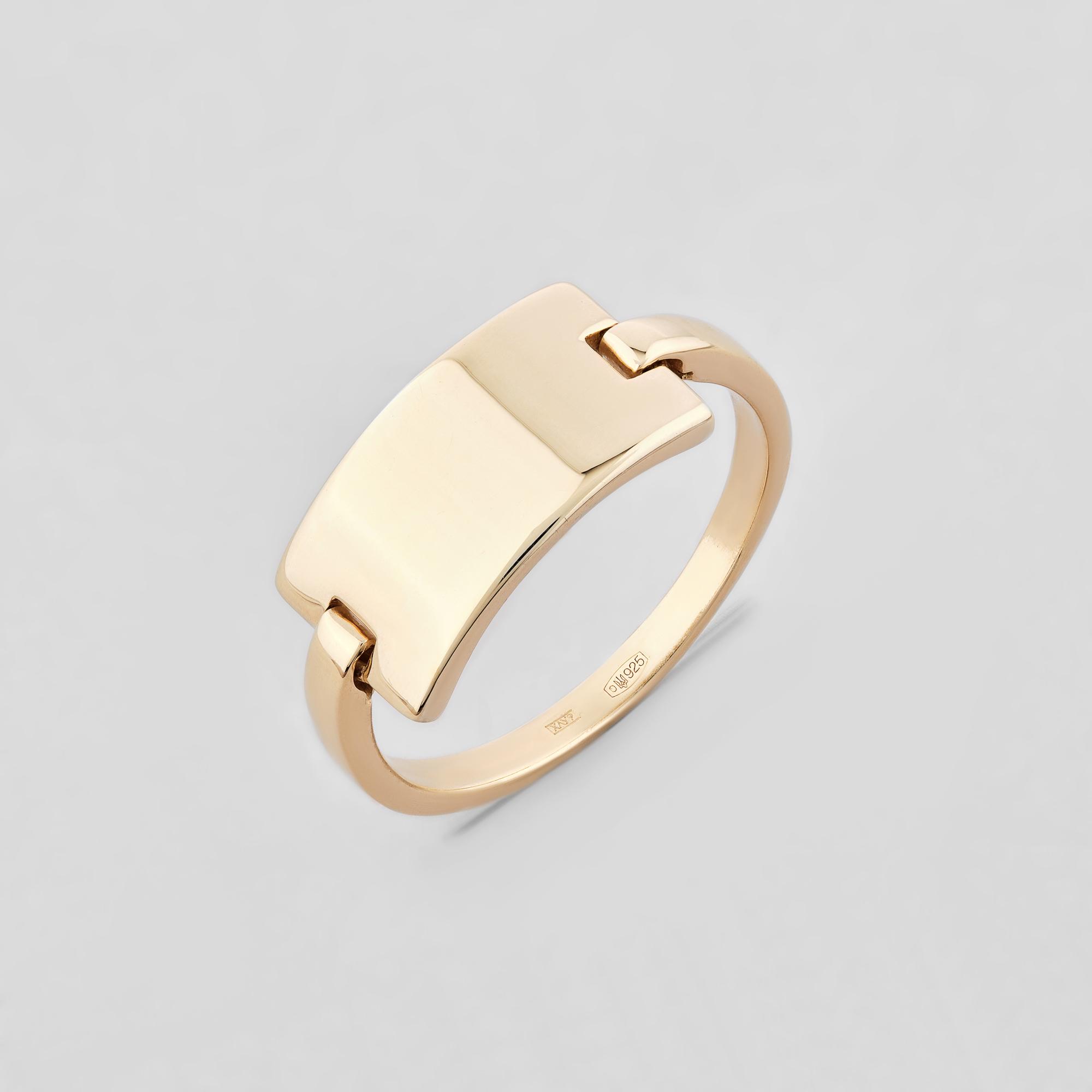 Серебряное кольцо Minimal Непосредственность р. 18 (10052п-18)