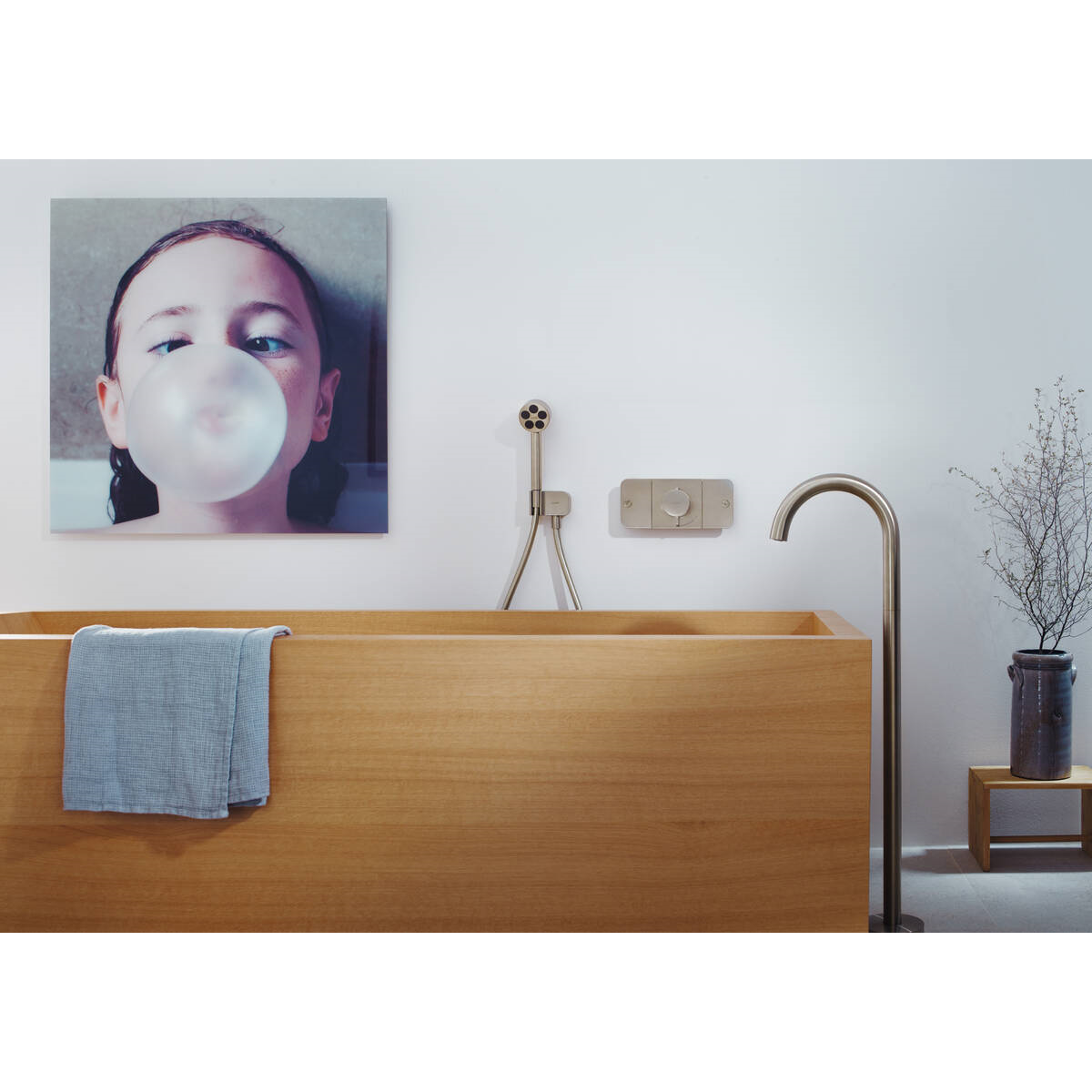 Лейка для душа Axor One 48651820 пластик Никель (ANT-92080) - фото 4 Лейка для душа Axor One 48651820 пластик Никель (ANT-92080) - фото 4