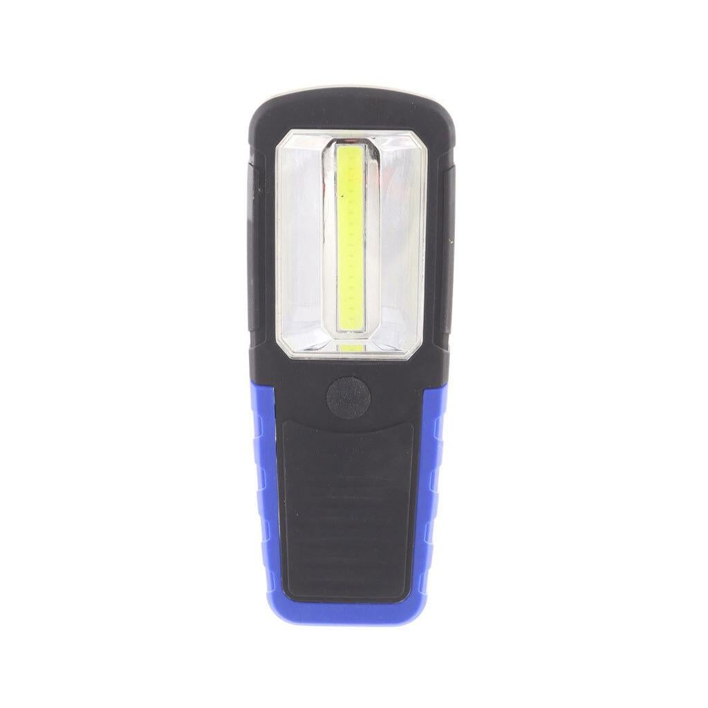Лампа-фонарь COB LED 3 Вт с крючком и подставкой для палатки Синий Лампа-фонарь COB LED 3 Вт с крючком и подставкой для палатки Синий
