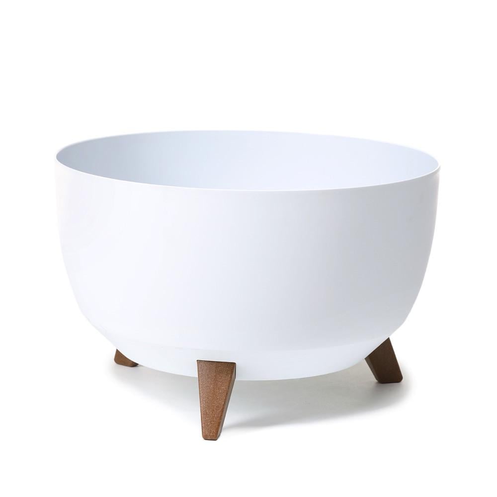 Вазон Lamela ROMA 242х150 мм 5,1 л Белый (9057979 Line) - фото 1