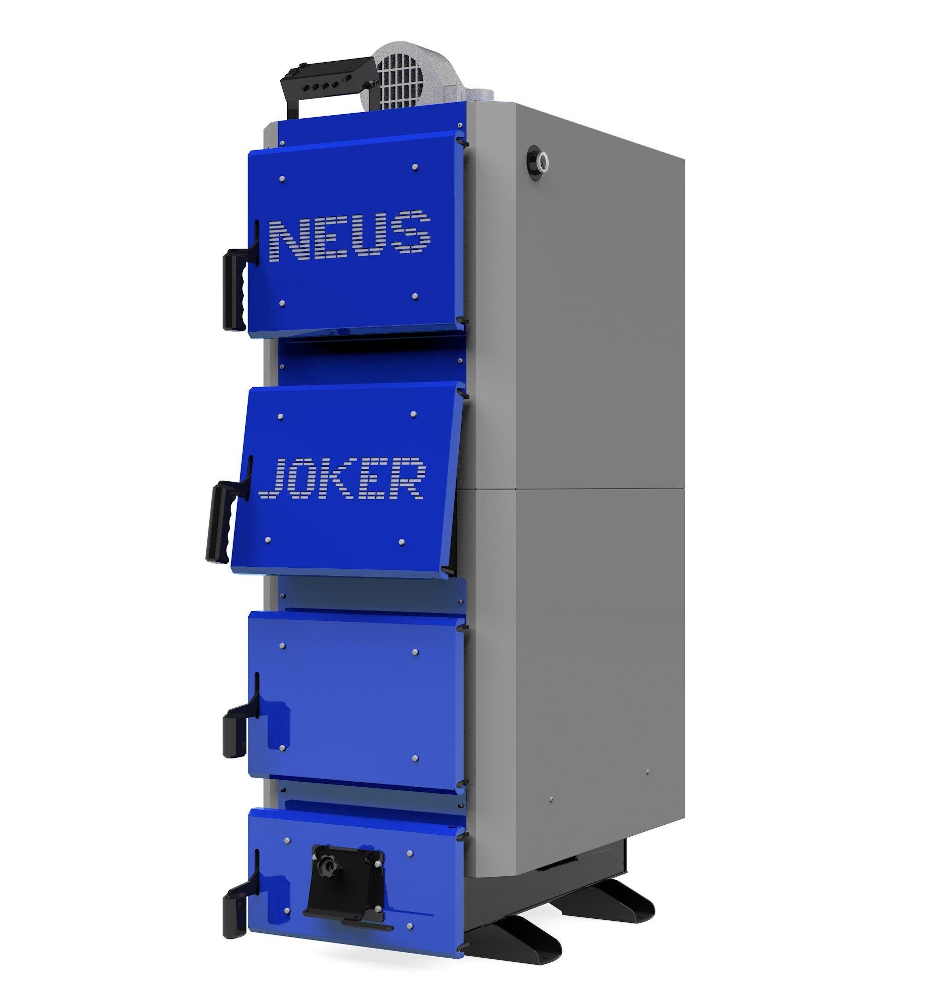 Котел твердотопливный Neus Joker 27 кВт (63) Котел твердотопливный Neus Joker 27 кВт (63)