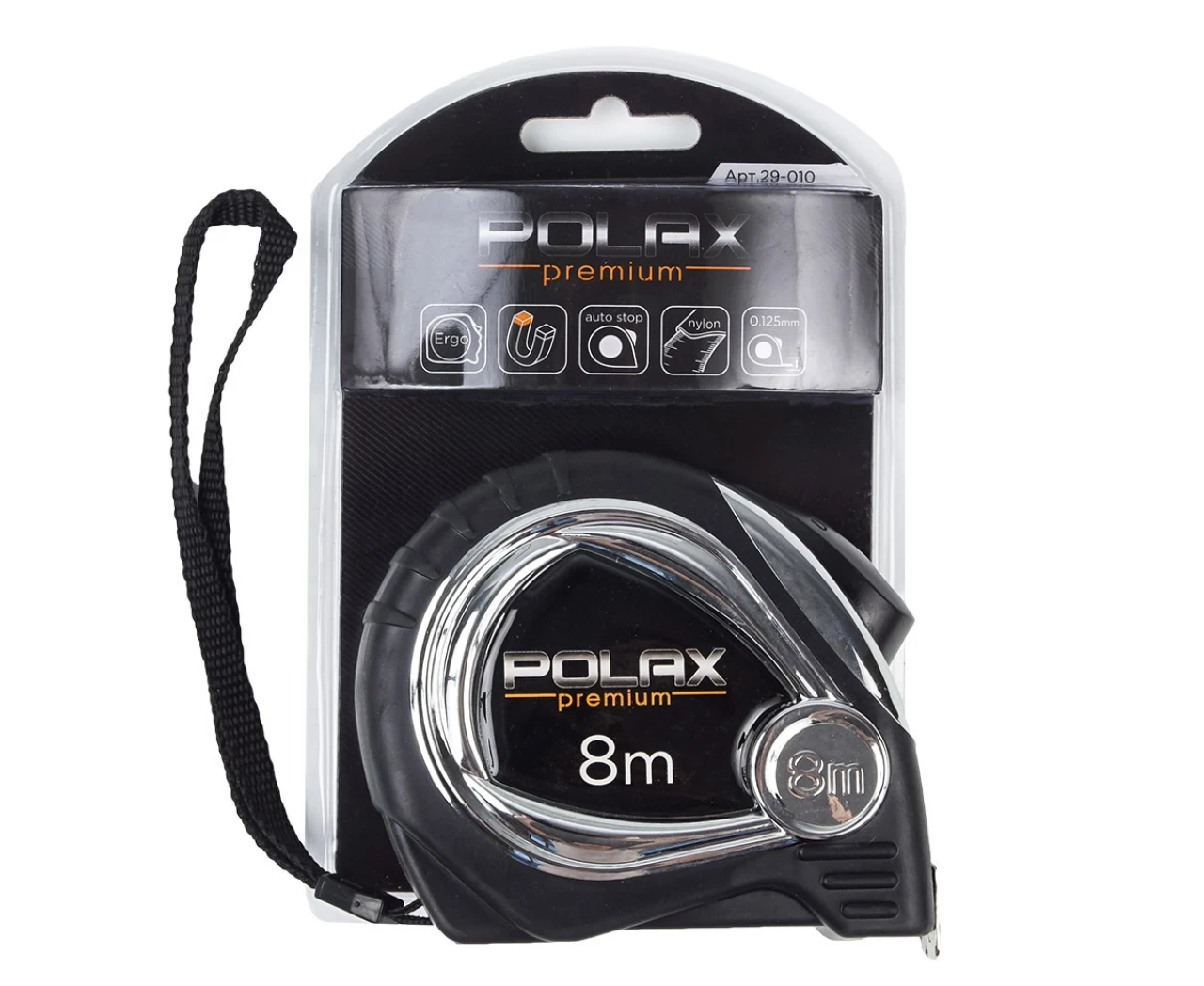 Рулетка Premium 8x25 мм (2420960740) - фото 2 Рулетка Premium 8x25 мм (2420960740) - фото 2