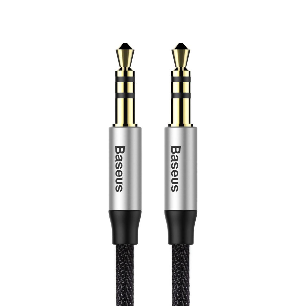 Кабель аудіо Baseus Yiven M30 CAM30-BS Aux 1 м Silver (00000031333_3)