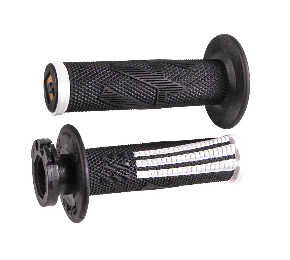 Грипси мото Odi EMIG PRO MX V2 Lock-On Grip Black/W