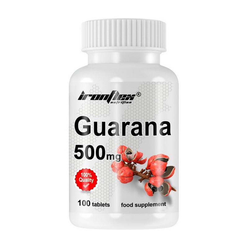 Экстракт гуараны IronFlex Guarana 500 мг 100 капс. (20233-01)