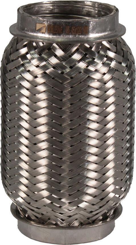 Гофра глушителя Walline Interlock 3-х шаровая короткий фланец 45х120 мм (WL 45х120 VW)