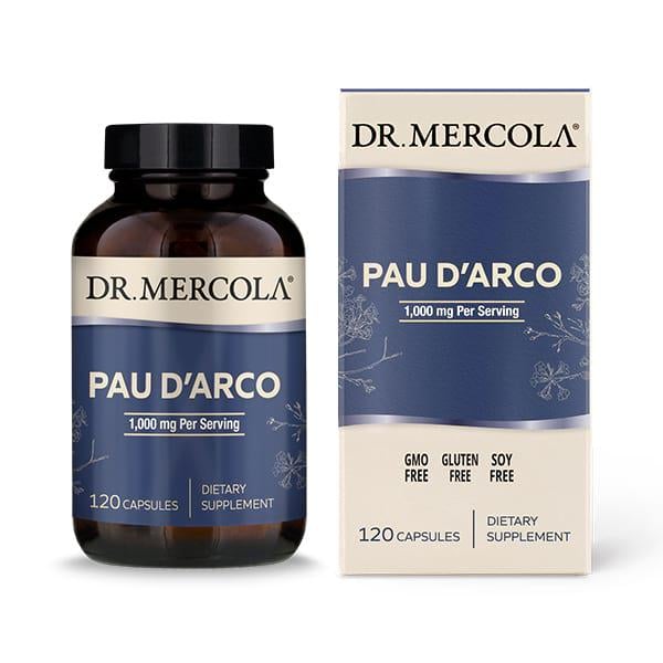 Натуральная добавка Dr. Mercola Pau d'Arco 120 капс. (9546) Натуральная добавка Dr. Mercola Pau d'Arco 120 капс. (9546)