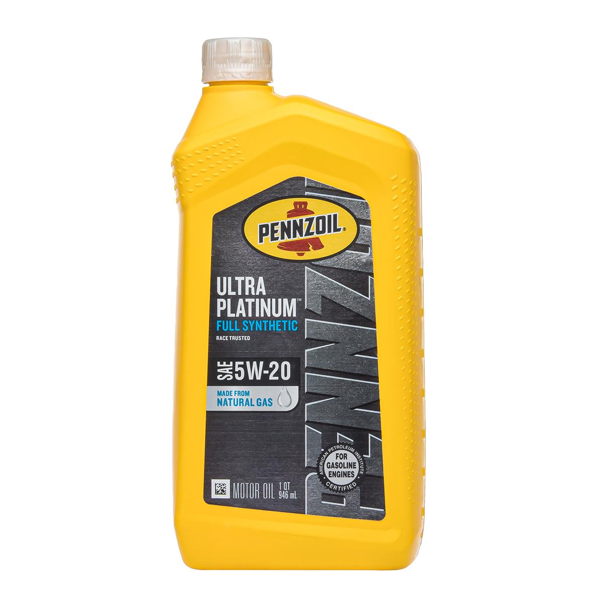 Мастило моторне Pennzoil Ultra Platinum Full Synthetic 0W-20/0W-40/5W-20/5W-30 0,946 мл - фото 5