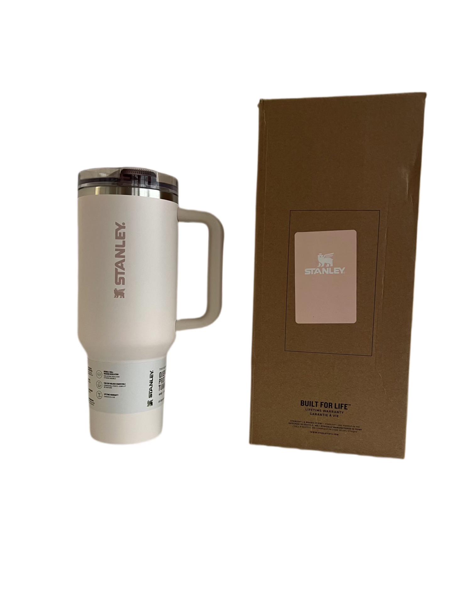 Термокухоль Stanley Tumbler The Quencher ProTour Flip Straw 40 oz 1180 мл Рожевий кварц (30466770)