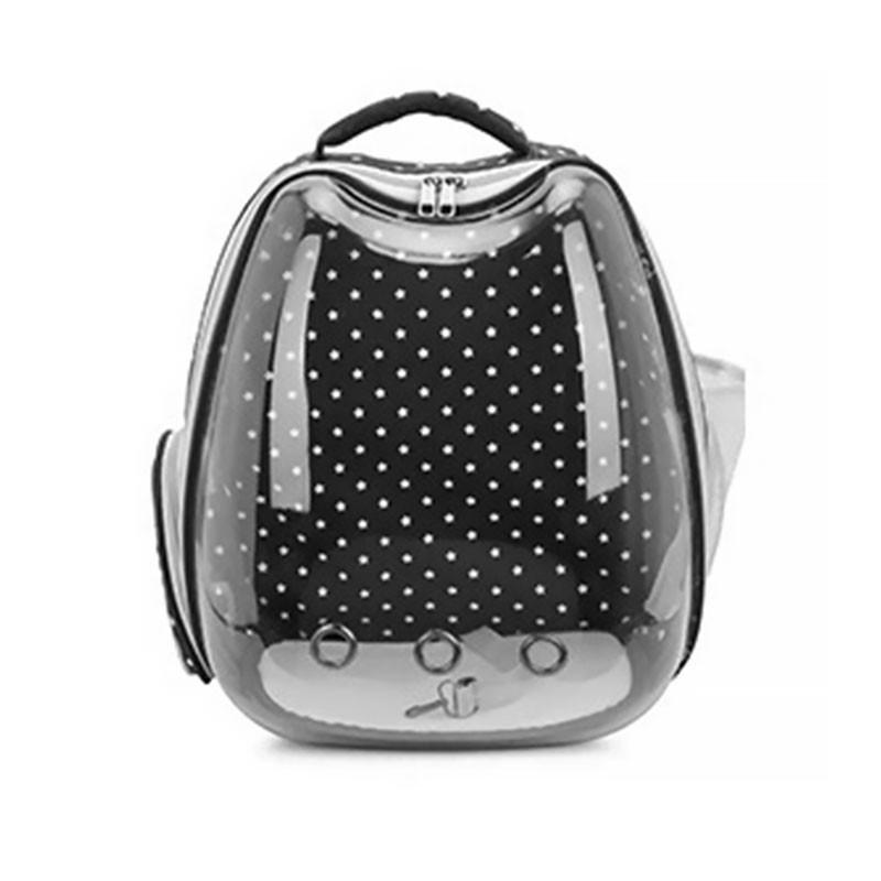 Рюкзак-переноска Taotaopets 257707 Black Panoramic Stars 34x26x38 см