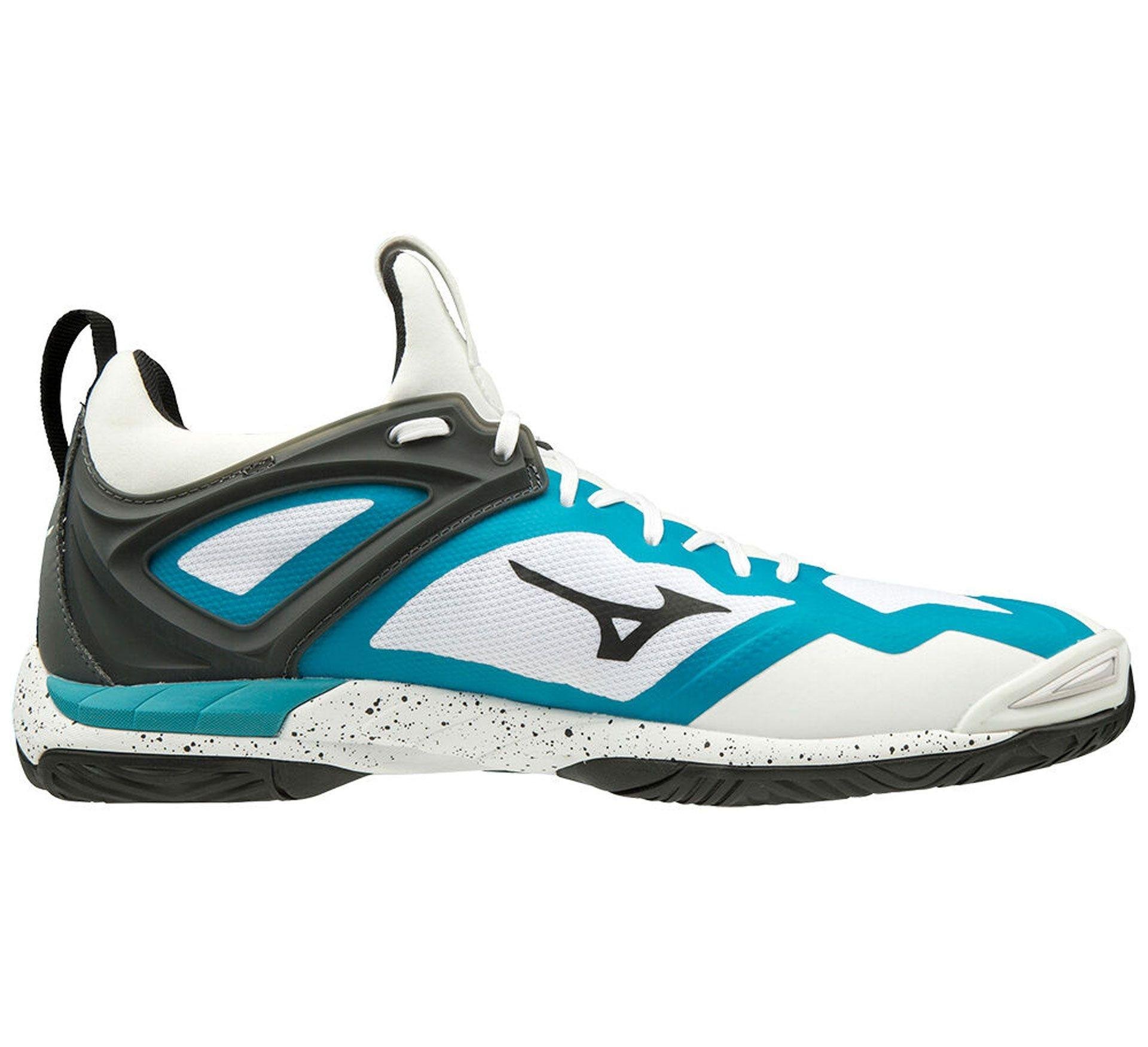 Кроссовки мужские Mizuno WAVE MIRAGE 3 UK10 X1GA1950-85 р. 44,5 Белый/Черный/Синий