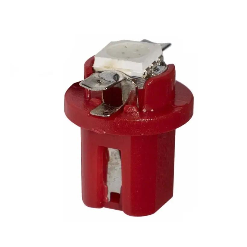 Автомобільна лампа Terra T5 B8,5D 3528х1SMD 12V Червоний (1123410160)