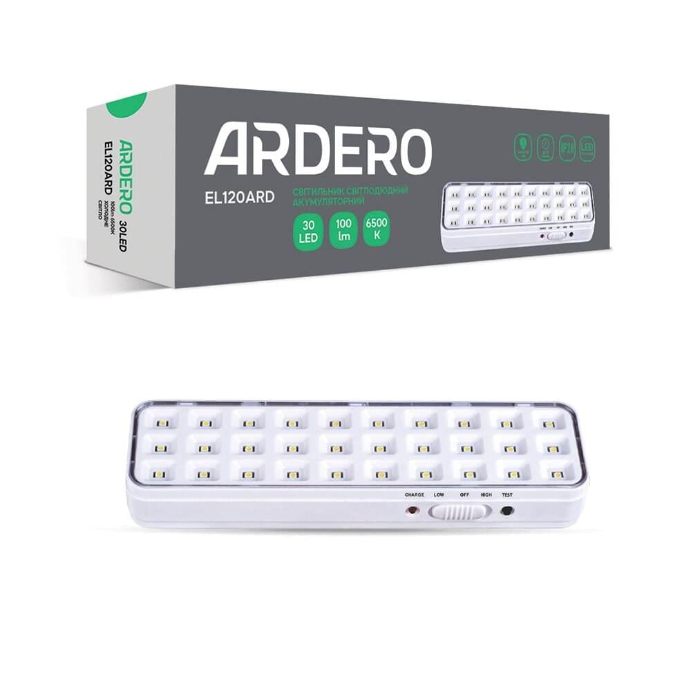Светильник аккумуляторный ARDERO EL120ARD 2 Вт 6500K (14548)