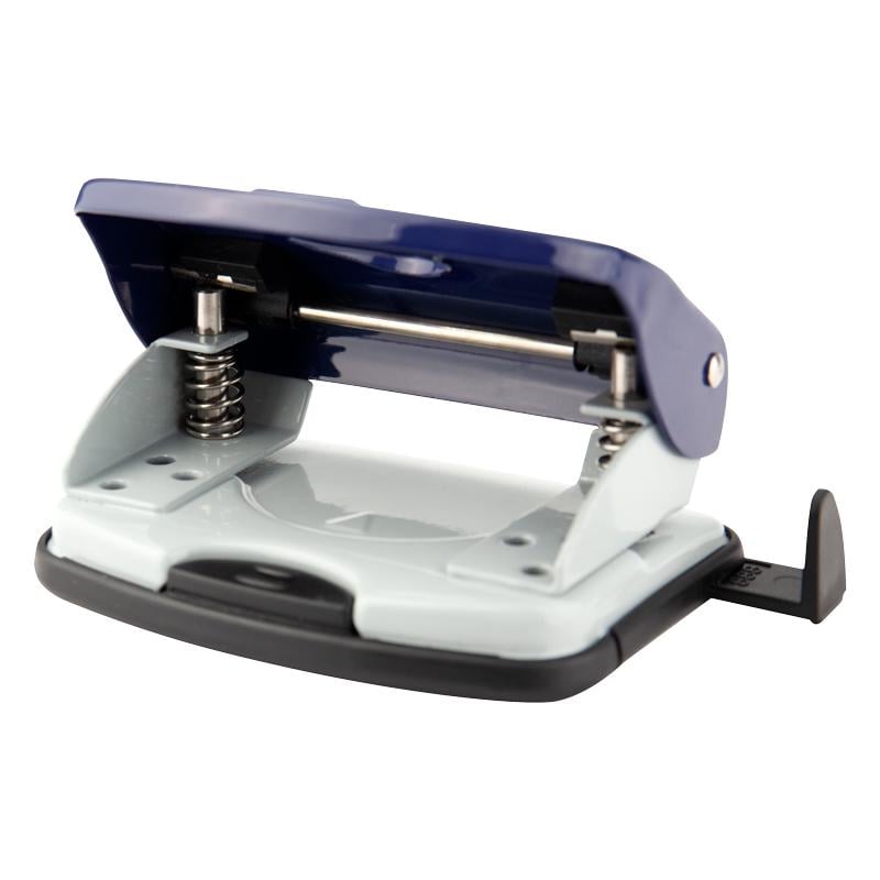 Дырокол AXENT Еxakt-2 20 листков Синий (3920-02-А) - фото 2