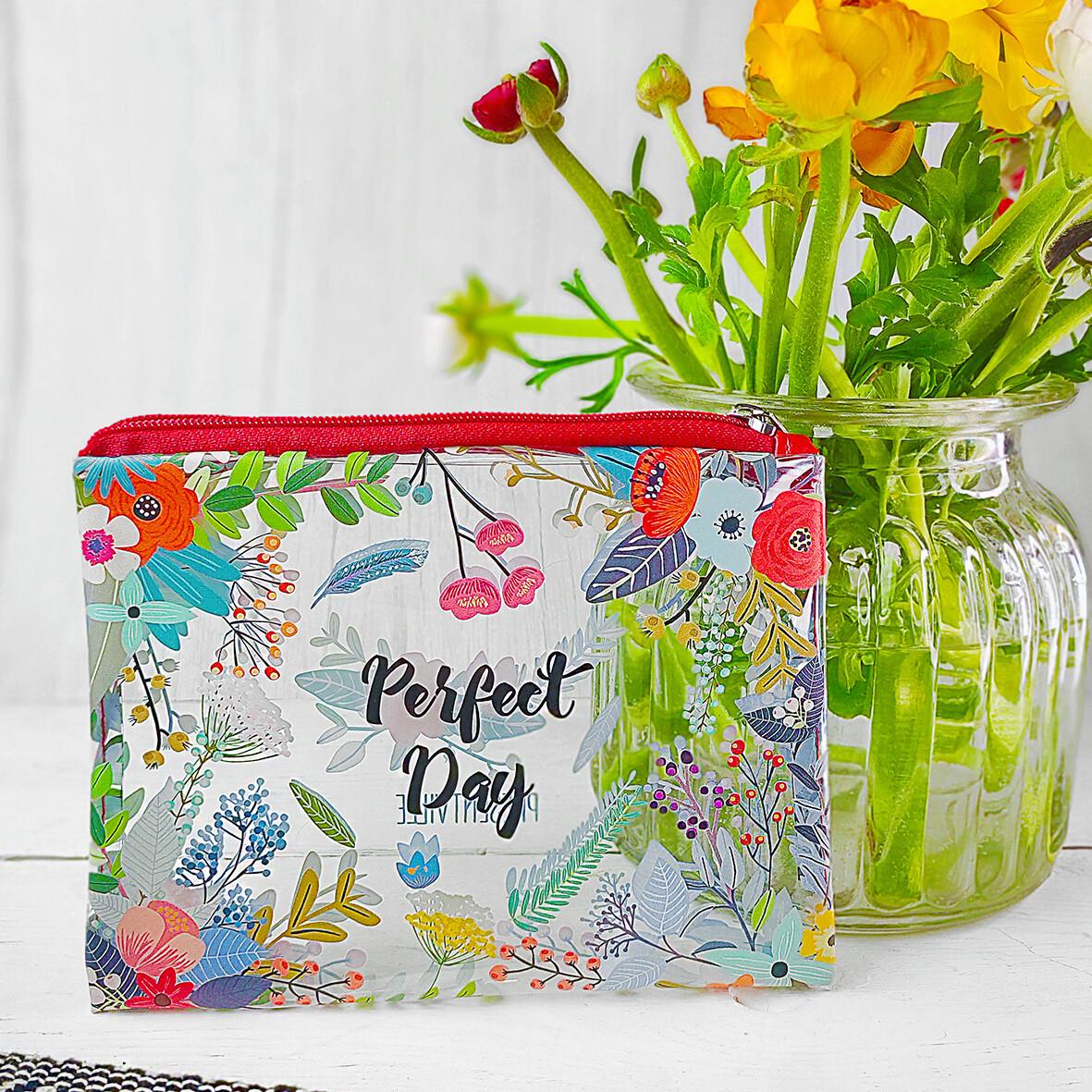 Косметичка пластиковая Presentville Visible Perfect day Прозрачный (KPR_19A025_KR)