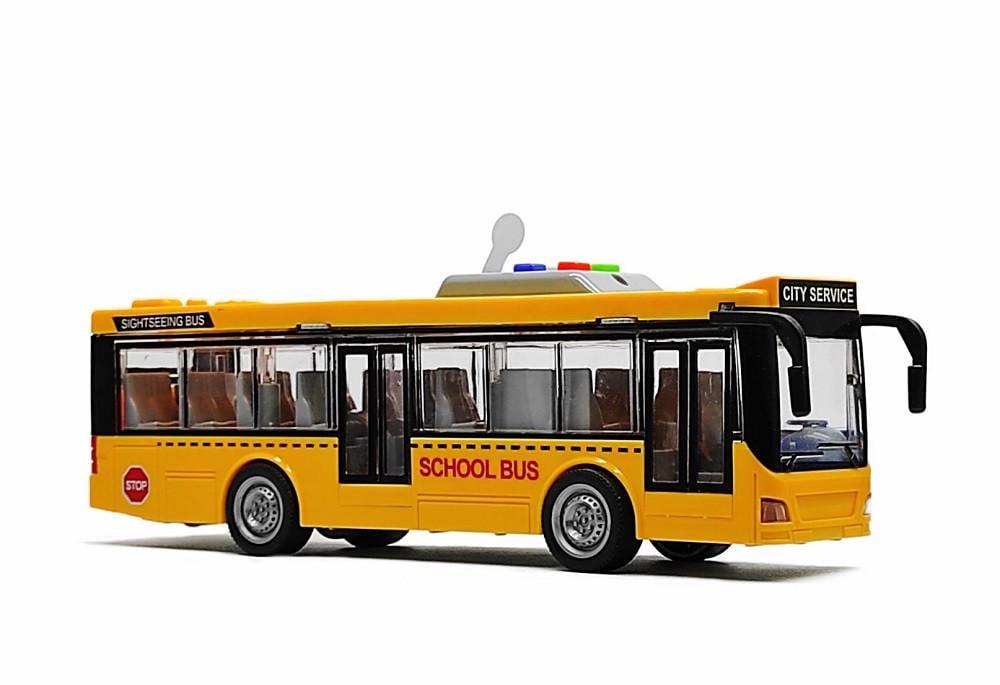Автобус музыкальный WY 910 AB Желтый (WY 910 AB1)