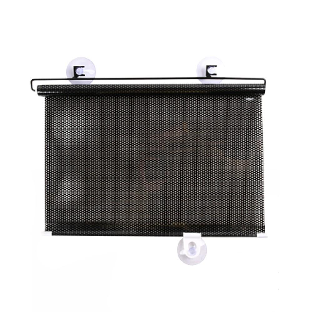 Шторка солнцезащитная для окон R94429-40 на присосках выдвижная 40х125 см Черный (30167402)