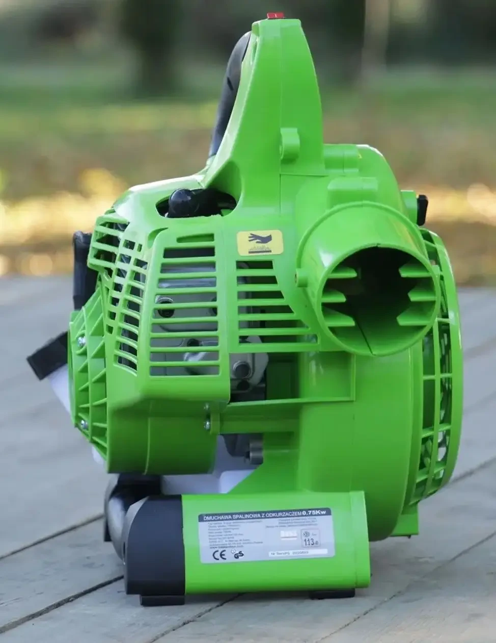 Пилосос-повітродувка садова з подрібнювачем Bass Polska 8466 бензиновий 750 Вт (1193) - фото 5