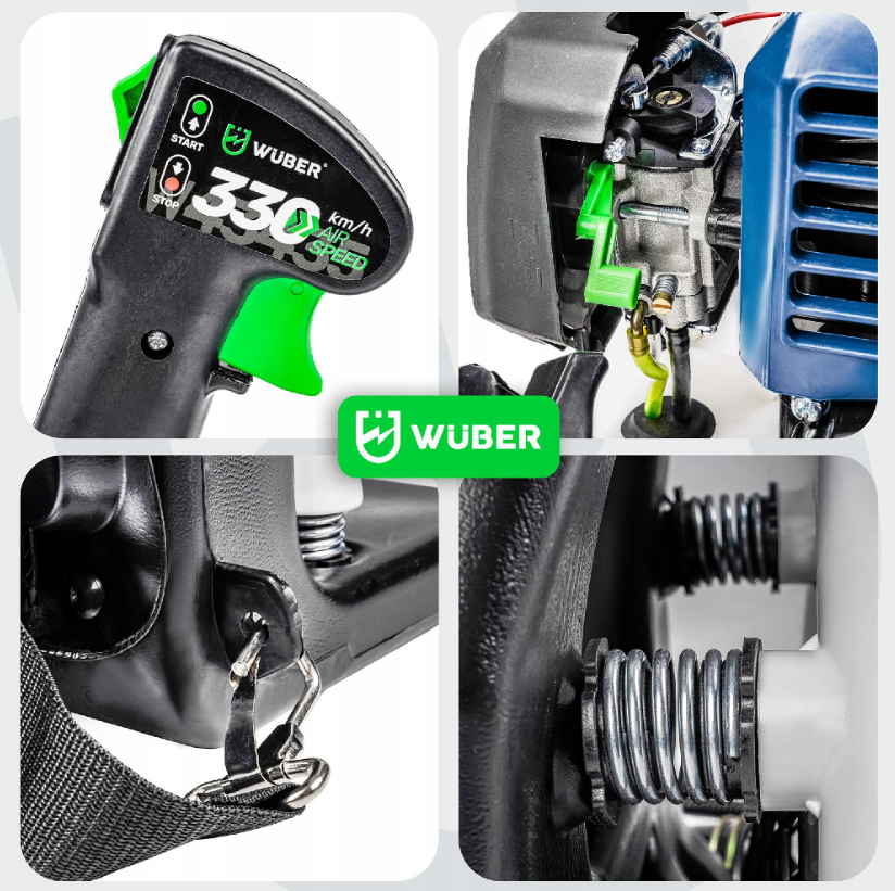 Повітродувка бензинова Wuber 1,7 к.с. - фото 6