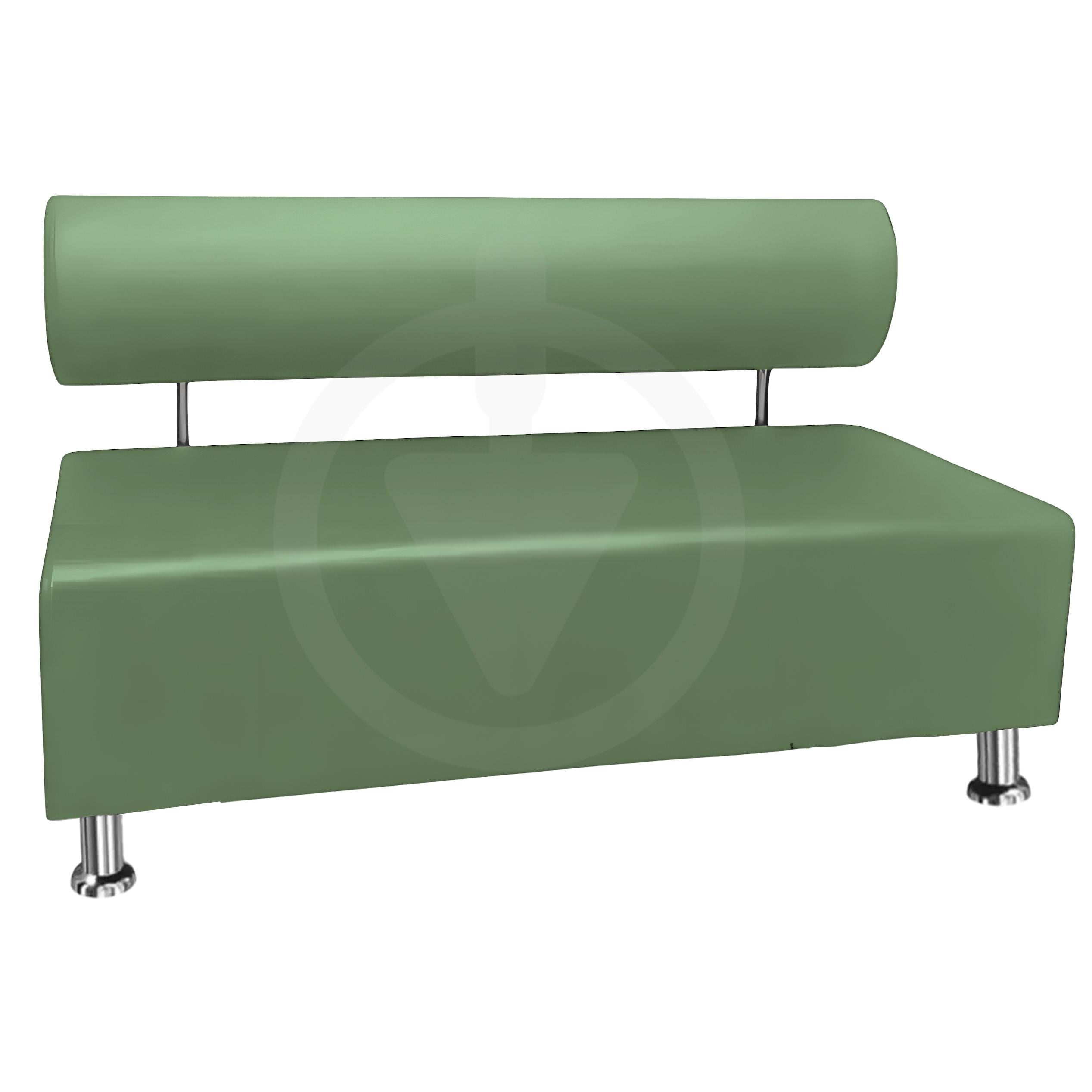 Диван офисный AVVS для ожидания/приемной 100 см с ножками 14 см Светло-оливковый Диван офисный AVVS для ожидания/приемной 100 см с ножками 14 см Светло-оливковый