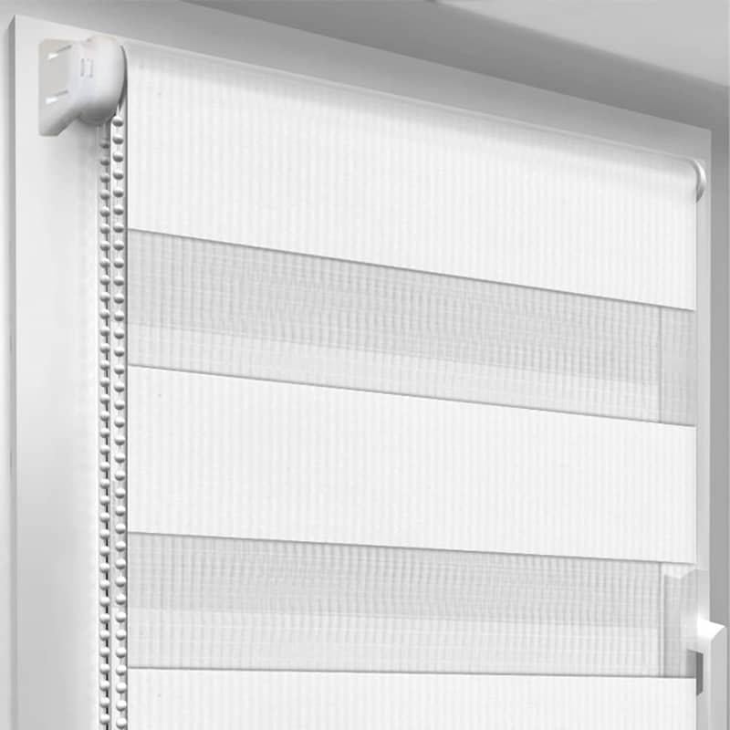 Рулонна штора Sun Window День-ніч 52х150 см BH1200 Білий (10208099)