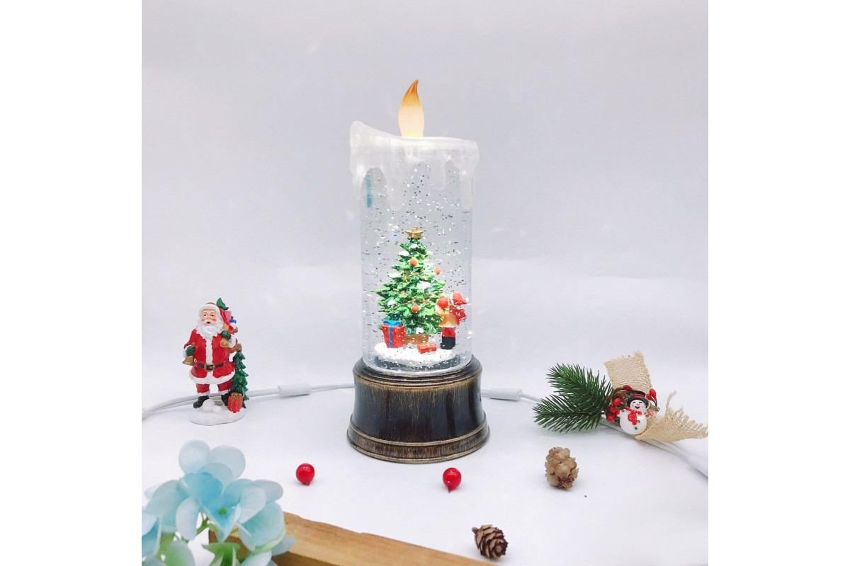 Светильник LED свеча 10,7x10,7x25 см (HC-G030)