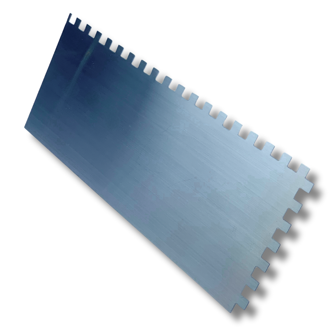 Гладила зубчатая штукатурная Closed Touch Handle 30 см зуб 8 мм Желтый (181) - фото 3