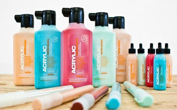 Акриловая краска Montana Acrylic Line SH 180 мл Розовый (346538) - фото 2