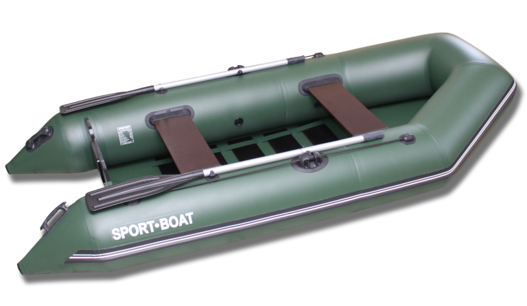 Човен надувний моторний зі сланевим дном Sport-Boat Discovery DM310LS