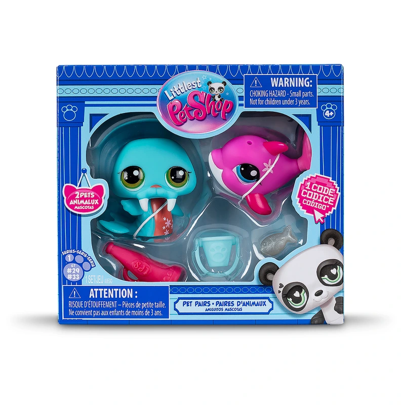 Ігровий набір LITTLEST PET SHOP ФАНТАСТИЧНІ ТРЮКИ 2 фігурки/аксесуари (22156)
