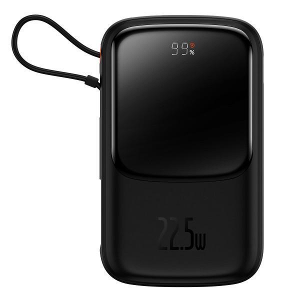 Повербанк Baseus Qpow PPQD040101 20000 mAh 22,5 Вт USB Type-C Чорний (1797686263)