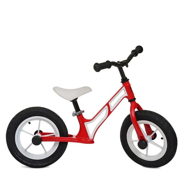 Біговел дитячий PROFI KIDS HUMG1207A на магнієвій рамі 12" Червоний - фото 1