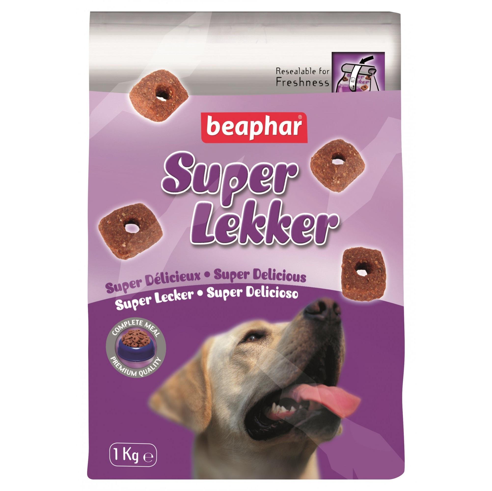 Корм для собак BEAPHAR Super Lekker повноцінний та збалансований 1кг (16982) Корм для собак BEAPHAR Super Lekker повноцінний та збалансований 1кг (16982)