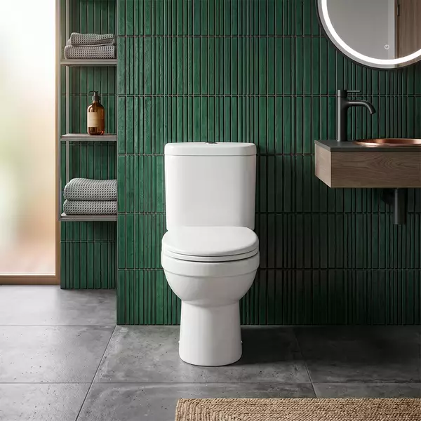 Унитаз-компакт Devit Smart 3010146 с сиденьем Soft Close (35548020)