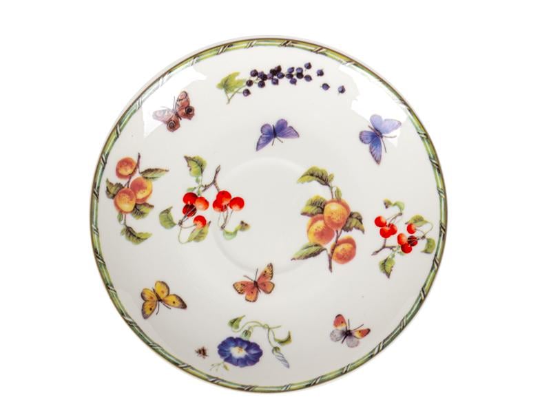 Набір чайних чашок порцелянових з блюдцем Lefard Холодне літо на 2 персони 200 мл (975-070) - фото 3 Набір чайних чашок порцелянових з блюдцем Lefard Холодне літо на 2 персони 200 мл (975-070) - фото 3