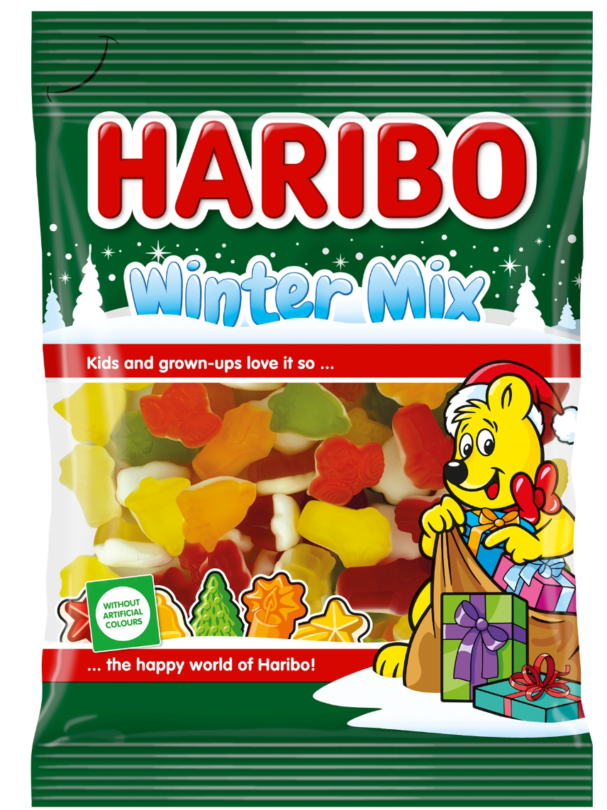 Конфеты желейные Haribo Winter Mix 90 г (2054029975)