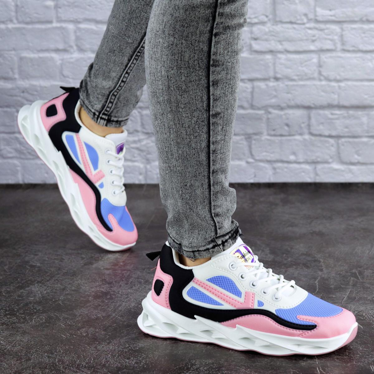 Кроссовки женские Fashion р. 36 22,5 см Розовый (1877)