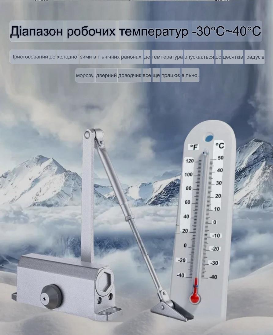 Дверей доводчик на 110 кг (2319026388) - фото 4 Дверей доводчик на 110 кг (2319026388) - фото 4