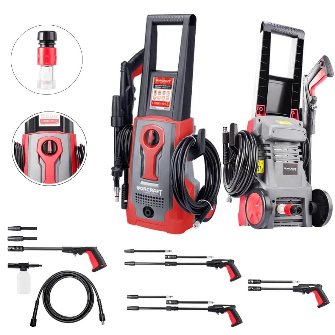 Мойка высокого давления Worcraft HC16-90 мини автомобильная - фото 2