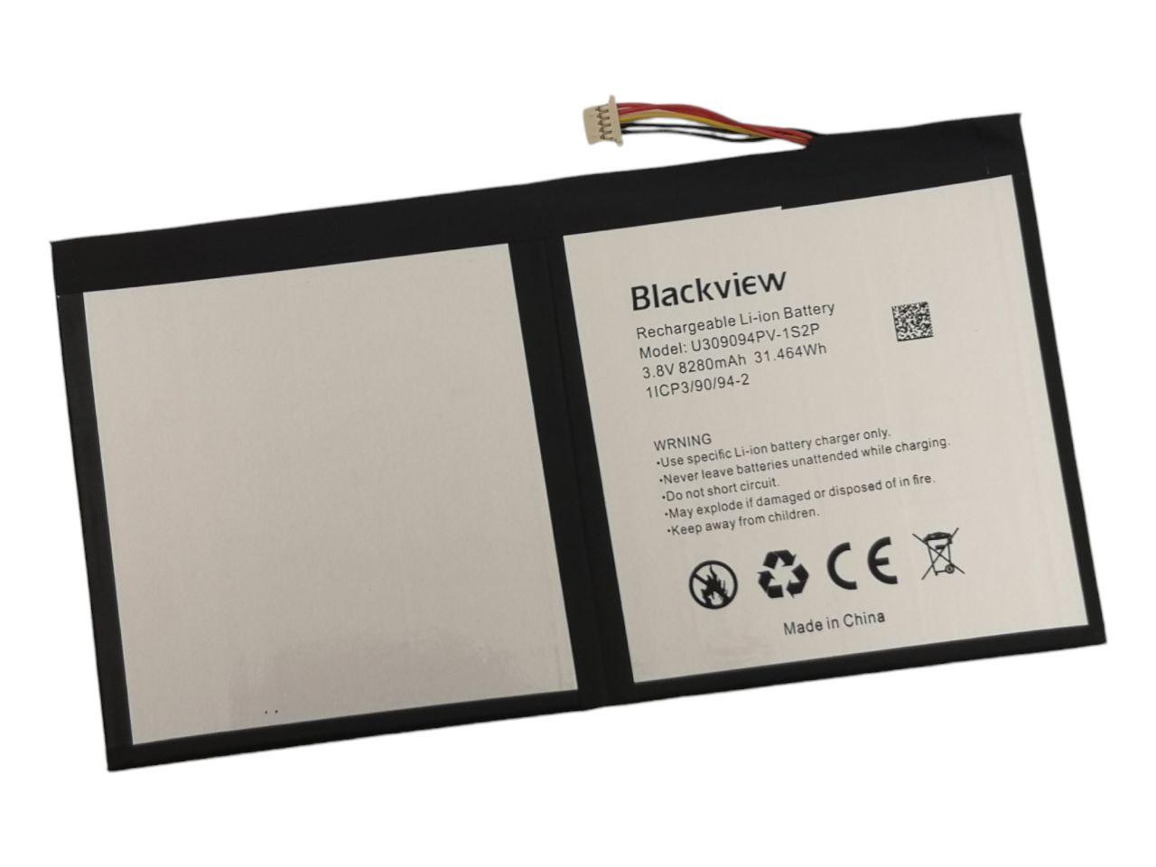 Аккумулятор для Blackview Tab 15/U309094PV-1S2P 8280 mAh 31,46Wh (21998720)