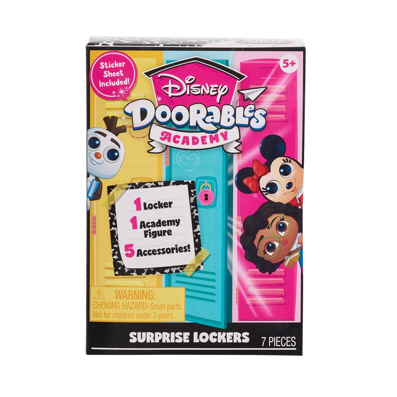 Ігровий набір DISNEY DOORABLES серії Academy ШАФКА З СЮРПРИЗОМ фігурка/аксесуари (22949)