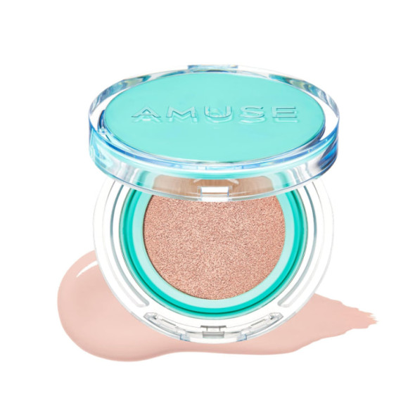 Кушон веганский тональный Amuse Meta Fixing Vegan Cushion 02 Nude (8809680142220)