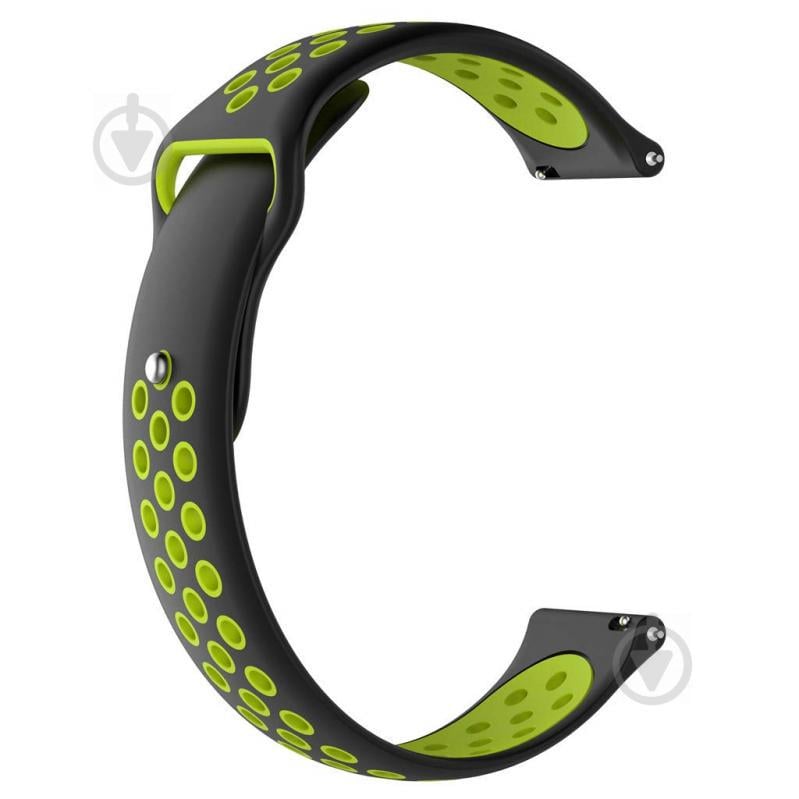 Ремешок 20мм BeWatch sport-style для Samsung Active| Active 2 | Galaxy watch 42mm Черно-Салатовый (1010116) Ремешок 20мм BeWatch sport-style для Samsung Active| Active 2 | Galaxy watch 42mm Черно-Салатовый (1010116)